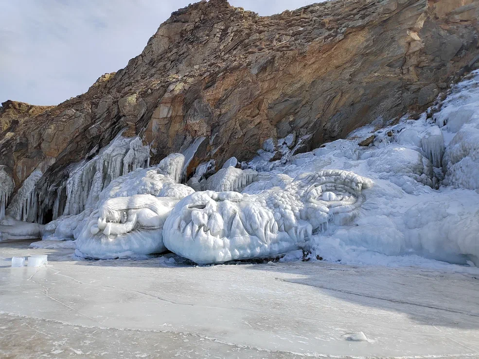 Olkhon Ice Fest на Байкале зимой