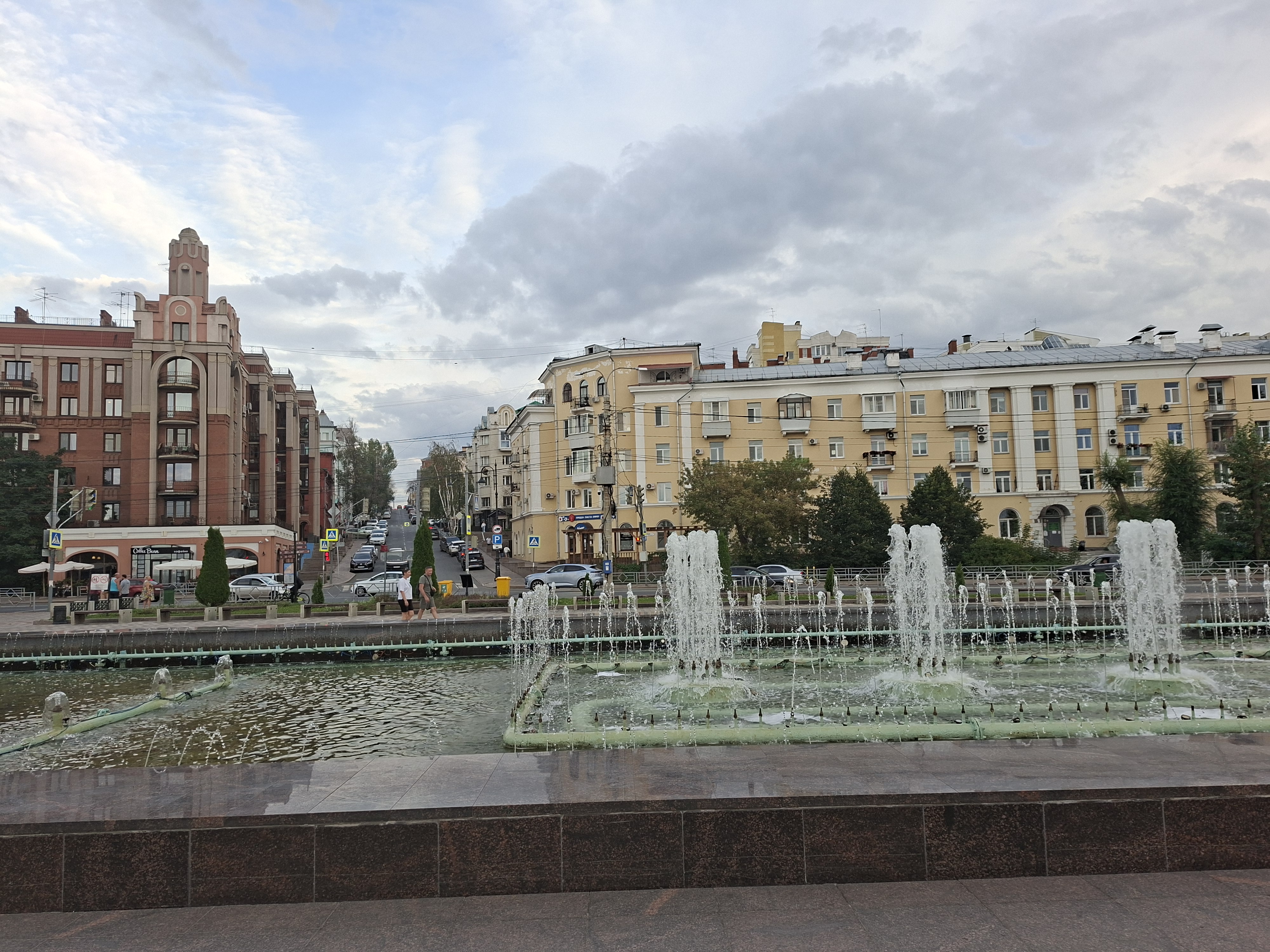 Вид на город со стороны Старой Набережной